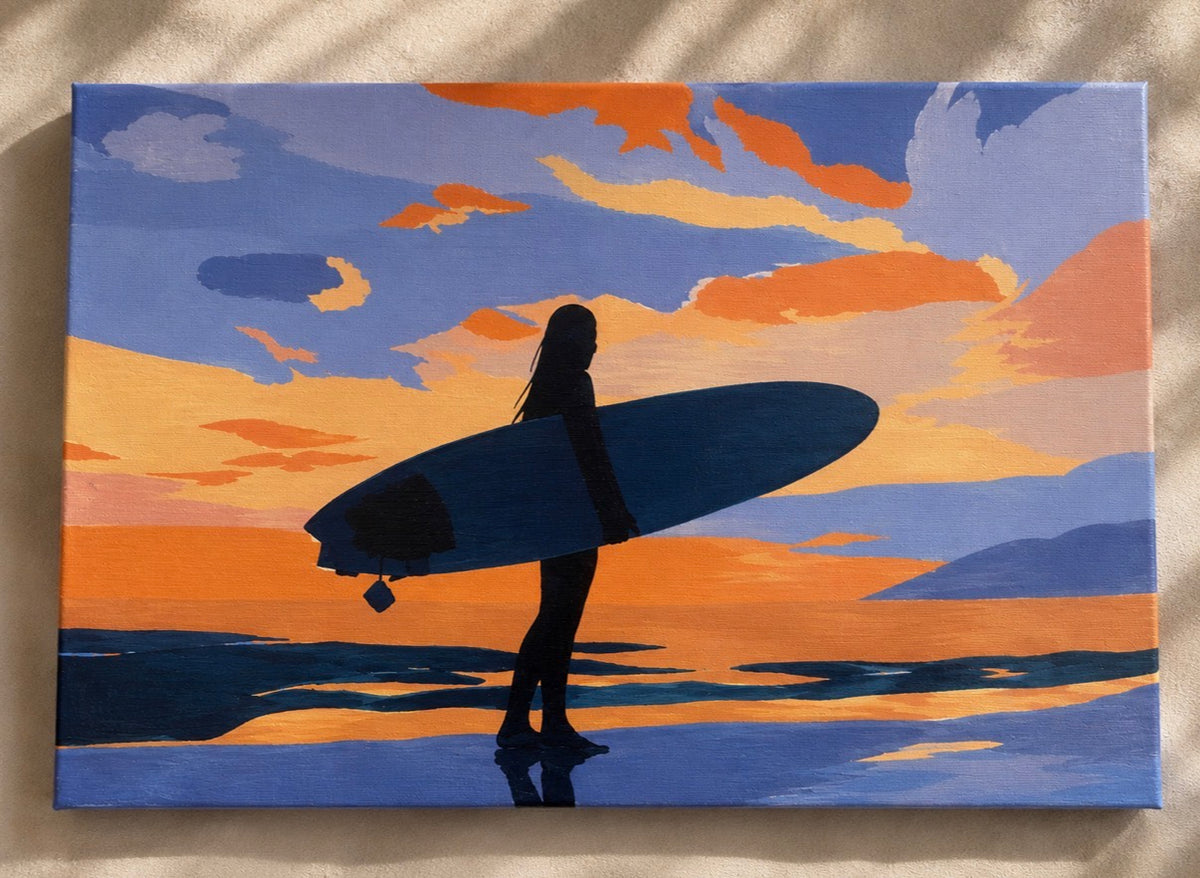 Sunset Sesh Paint By Numbers Kit
