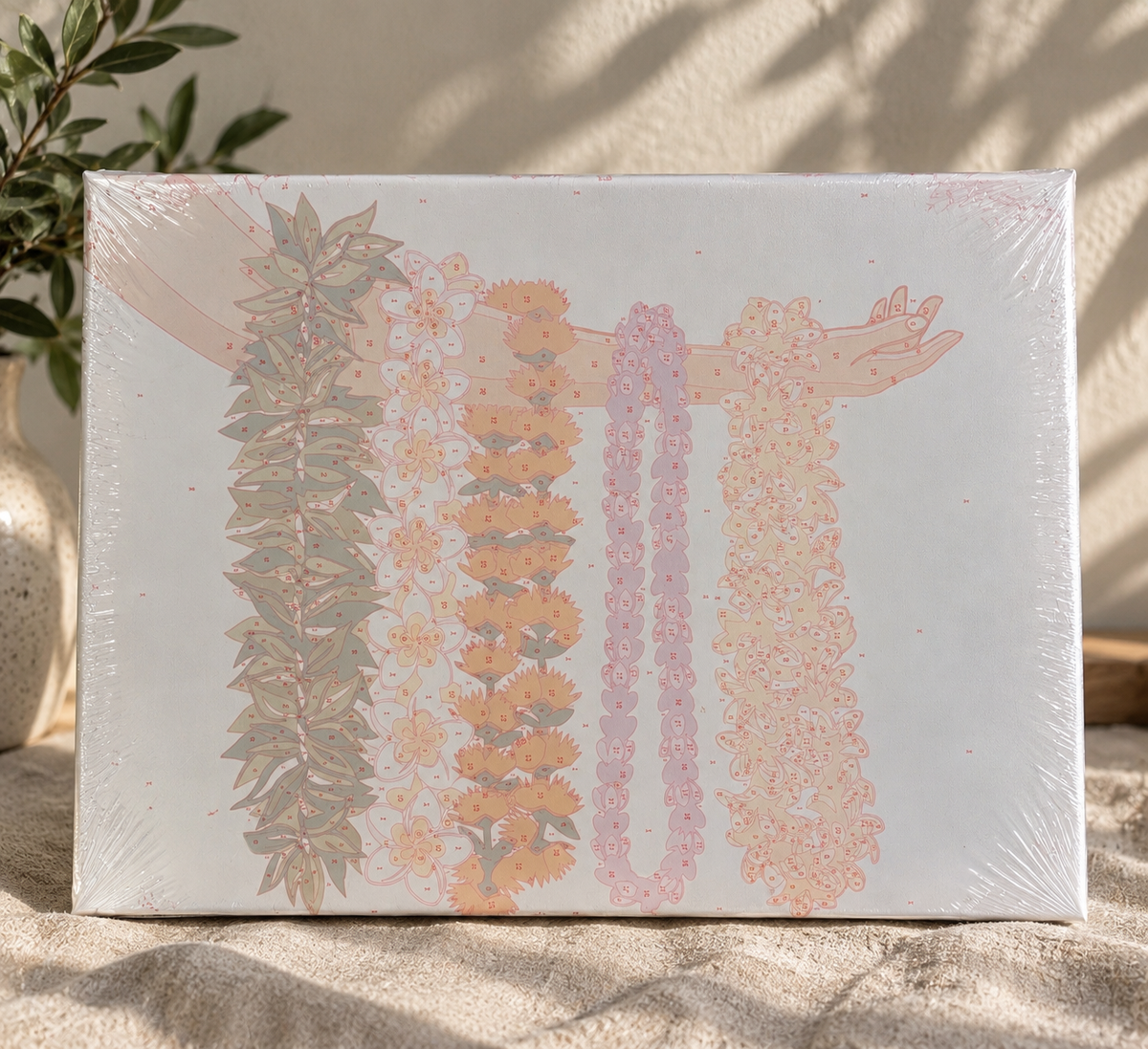 Lei Season Paint By Numbers Kit by HI KOKO FARMS – 12x16 canvas